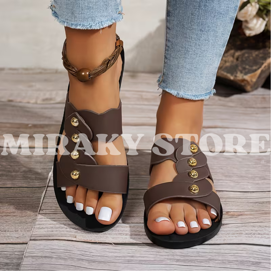 Sandalias Ortopédicas Sahara Comfort (100% CUERO)✅